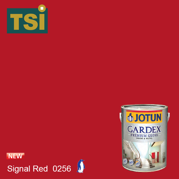 JOTUN GARDEX 0256 SIGNAL RED 1L*